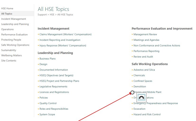 All topics screenshot