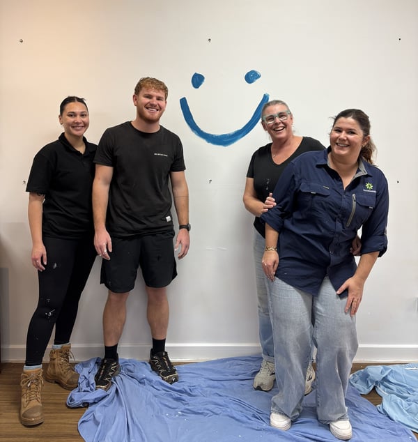 WA team salvos volunteering