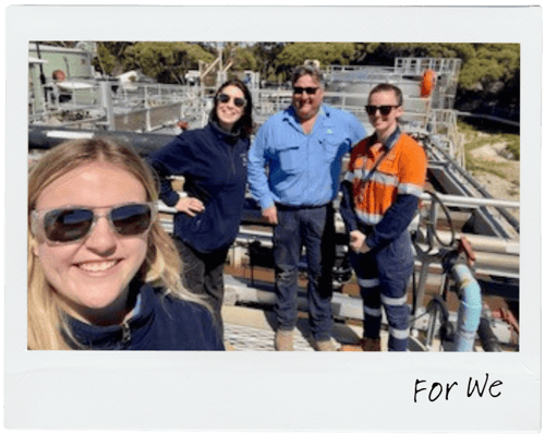 a scoringe WS selfie