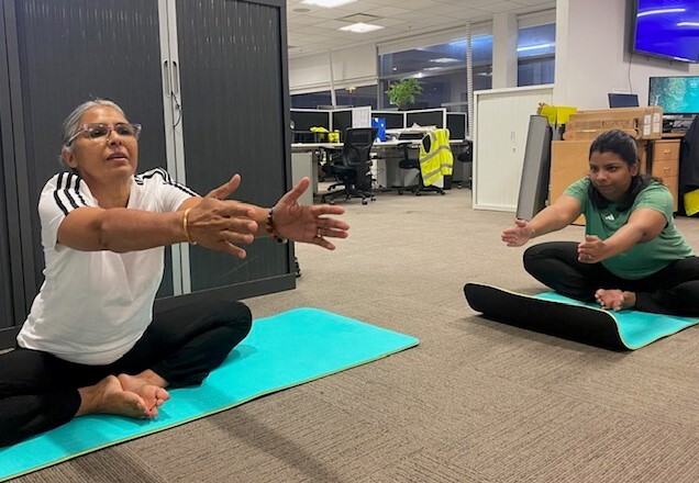 Gurpreet and her mum