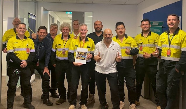 Phil Walter - group photo