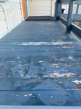 front decking before