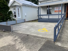 front left carpark after