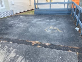 front left carpark before