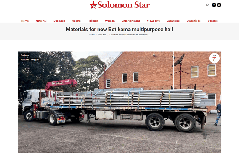 solomon star article
