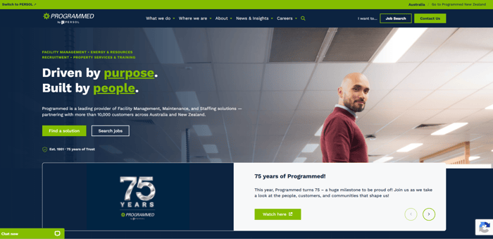 website new