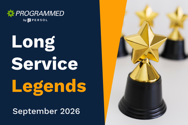 Celebrating Programmed's Long Service Legends - September 2026