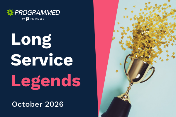 Celebrating Programmed's Long Service Legends - October 2026