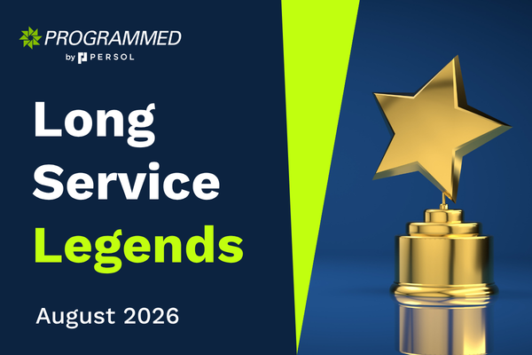 Celebrating Programmed's Long Service Legends - August 2026