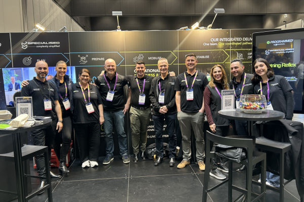 Programmed and Specialised showcase people and expertise at Data Centre World Australia 2026