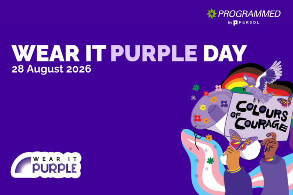 Colours of Courage: Wear It Purple Day 2026