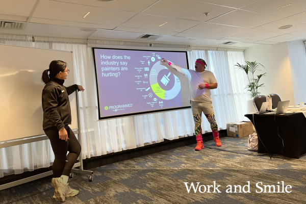 Working up a sweat for safety in Wellington