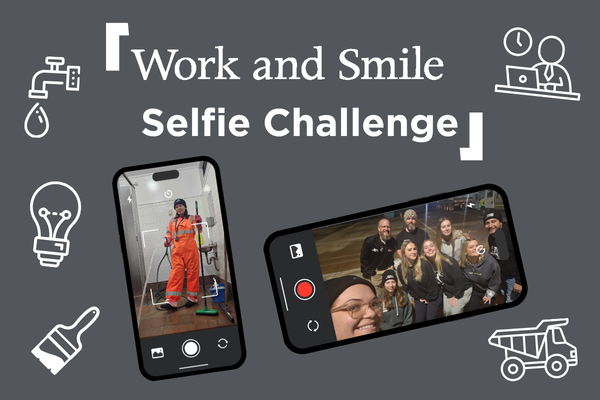 Work and Smile Selfie Challenge - Different Jobs, One Programmed - September edition