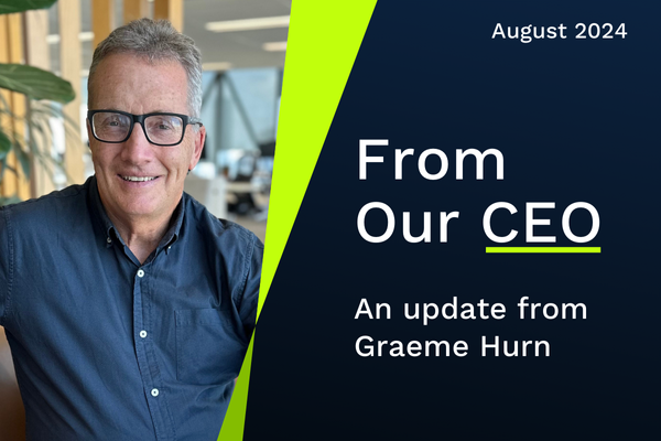 Progress and Purpose - A Q2 update from CEO Graeme Hurn