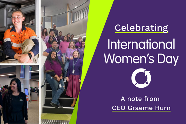 Celebrating International Women's Day 2024 - A note from CEO Graeme Hurn