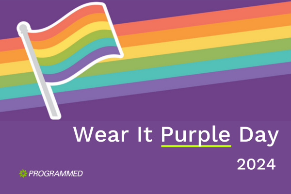 Supporting LGBTQIA+ youth on Wear It Purple Day 2024