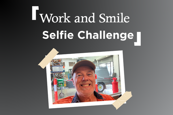Join our first Work and Smile Selfie Challenge!