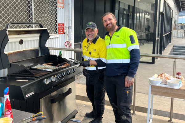 Brewing support at Melbourne Airport's Biggest Morning Tea