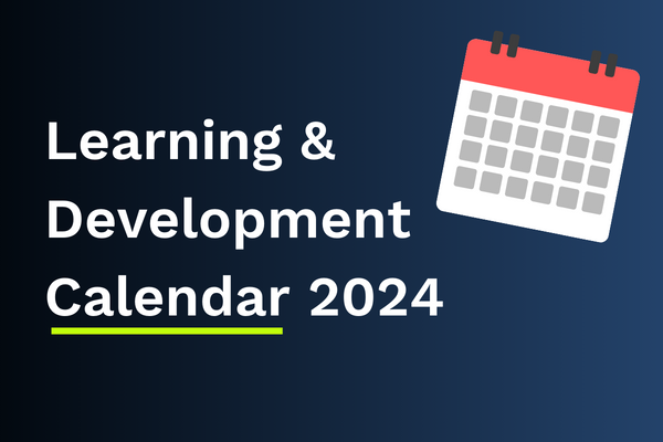 Learning & Development Calendar 2024