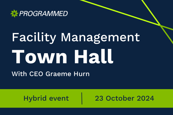 CEO Graeme Hurn invites you to a Facility Management Town Hall