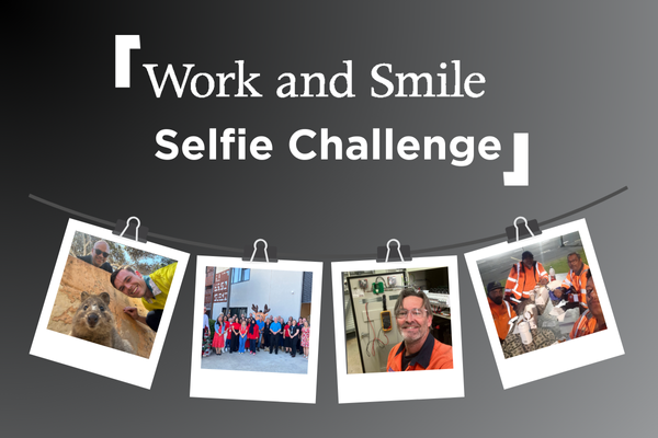 Work and Smile Selfie Challenge - December 2024 edition