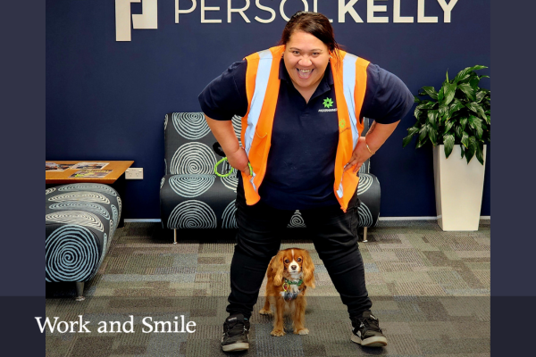 Henderson office's furriest coworker spreads joy