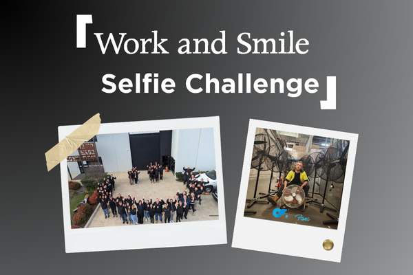 Work and Smile Selfie Challenge - July 2024 edition