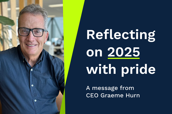 Reflecting on 2025 with pride – A message from CEO Graeme Hurn