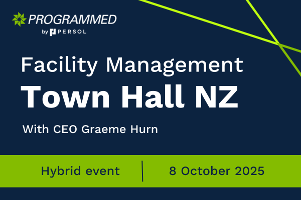 CEO Graeme Hurn invites you to our NZ Facility Management Town Hall