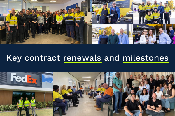 Strengthening 2025 with key contract renewals and milestones