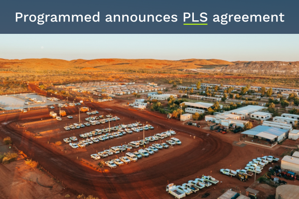 Programmed Expands Support in the Pilbara Region of Western Australia with PLS Agreement