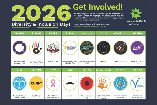 Get involved to celebrate and support with our 2026 Diversity & Inclusion Days