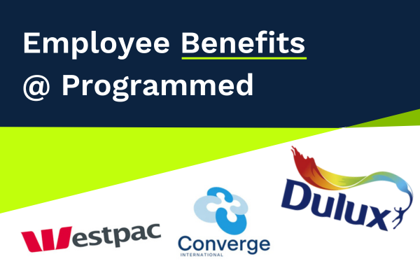 Employee Benefits @ Programmed - Wellbeing, savings and finance