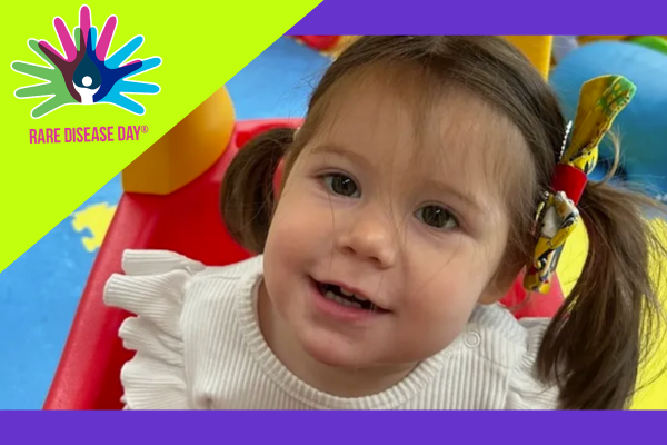 You can give hope to kids like Mila this Rare Disease Day