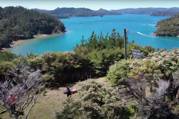 A day in the life of a Drone Pilot at Great Barrier Island, NZ