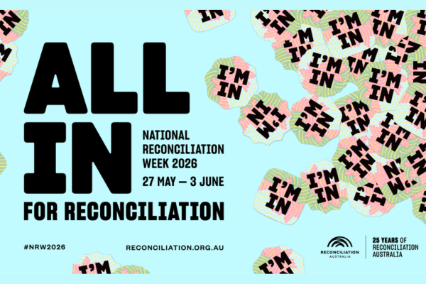 We're All In this National Reconciliation Week