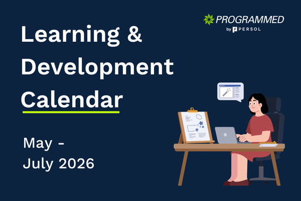Learning & Development Calendar: May - July 2026