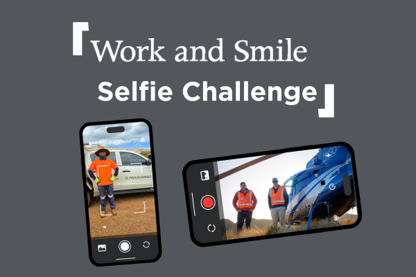 Work and Smile Selfie Challenge - February 2025 edition