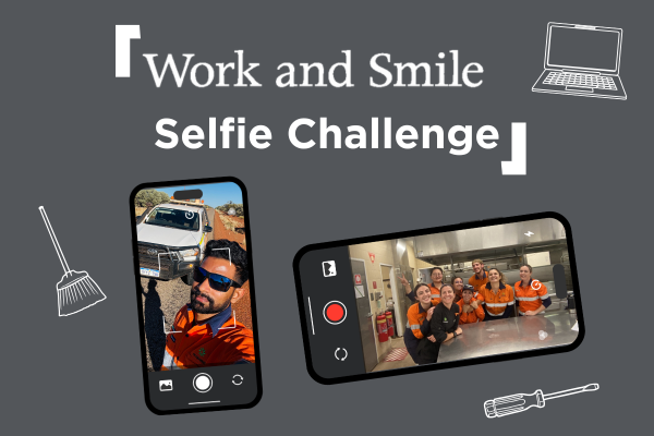 Work and Smile Selfie Challenge - June 2025 edition