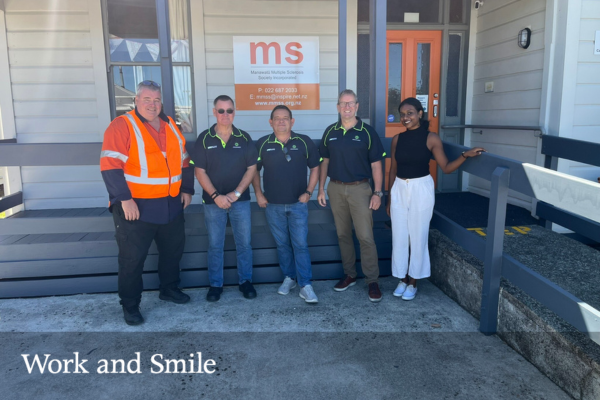 Palmerston North office rolls up their sleeves for a positive impact