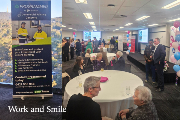 Canberra Paint Team gives back with Bosom Buddies