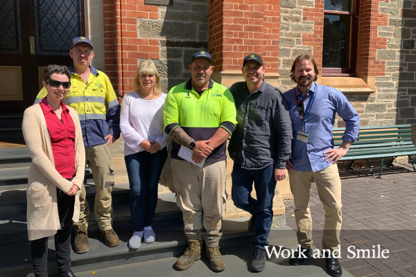 Groundskeeper Damien Morrow is a cut above the rest at Roseworthy Campus