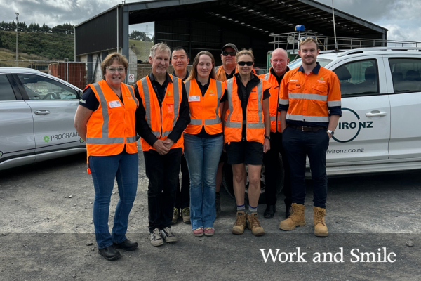 Collaborating and cleaning up with the Auckland team