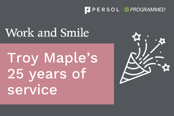 Celebrating 25 years of dedication with Troy Maple