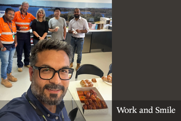 Winneke team celebrates the upcoming arrival of a tiny new gift