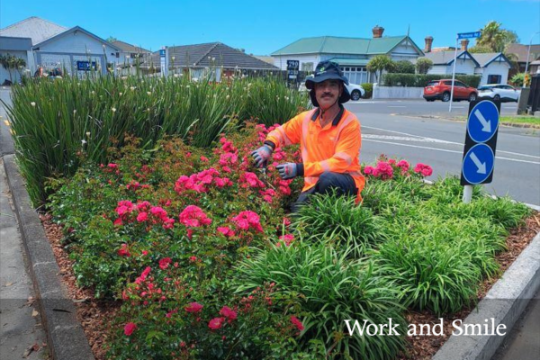 Ismail's blooming career amongst Auckland's flower gardens