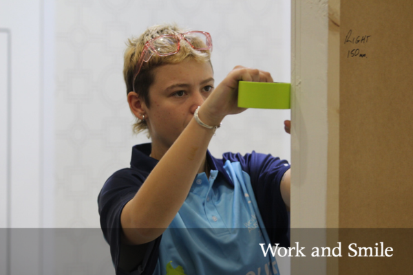 Zoey paints her path to success at WorldSkills Australia National Championships