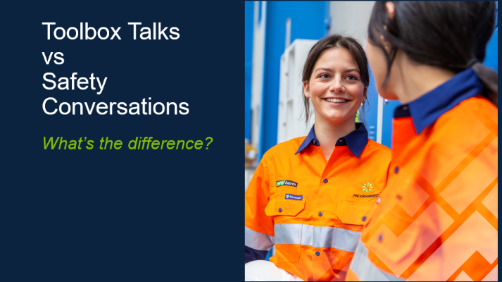 Toolbox Talks vs Safety Conversations
