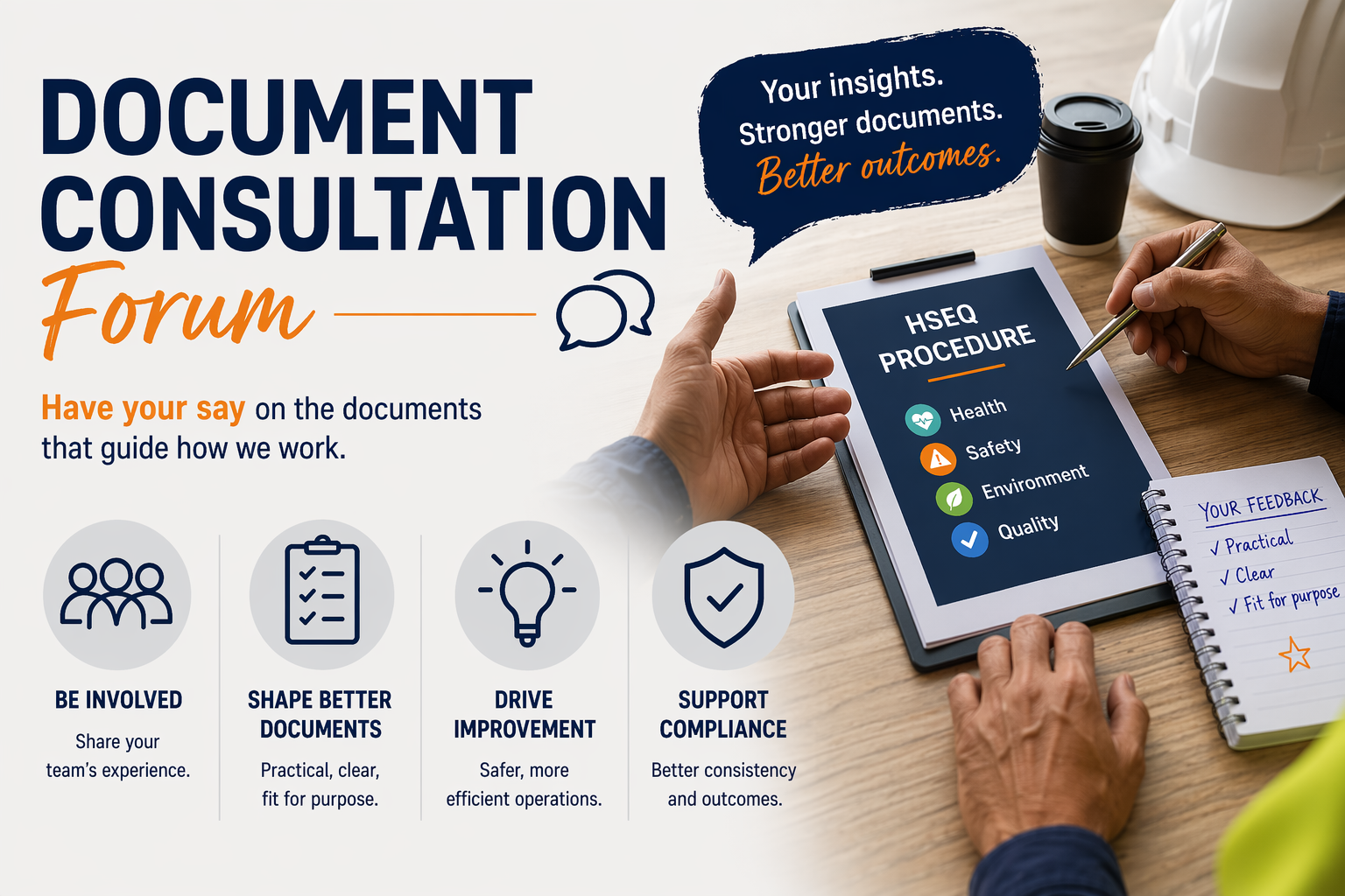 Join the Document Consultation Forum